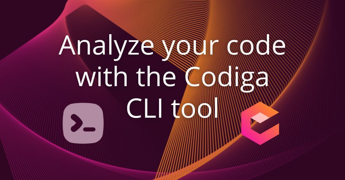 Analyze your code with the Codiga CLI tool